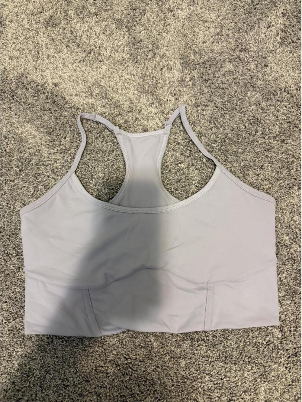 Blogilates Lavender Sports Bra Racerback